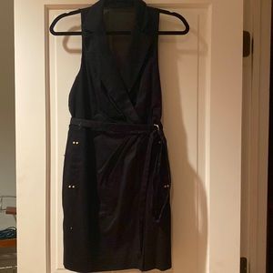 NWOT. Black blazer style mini dress. Never worn.
